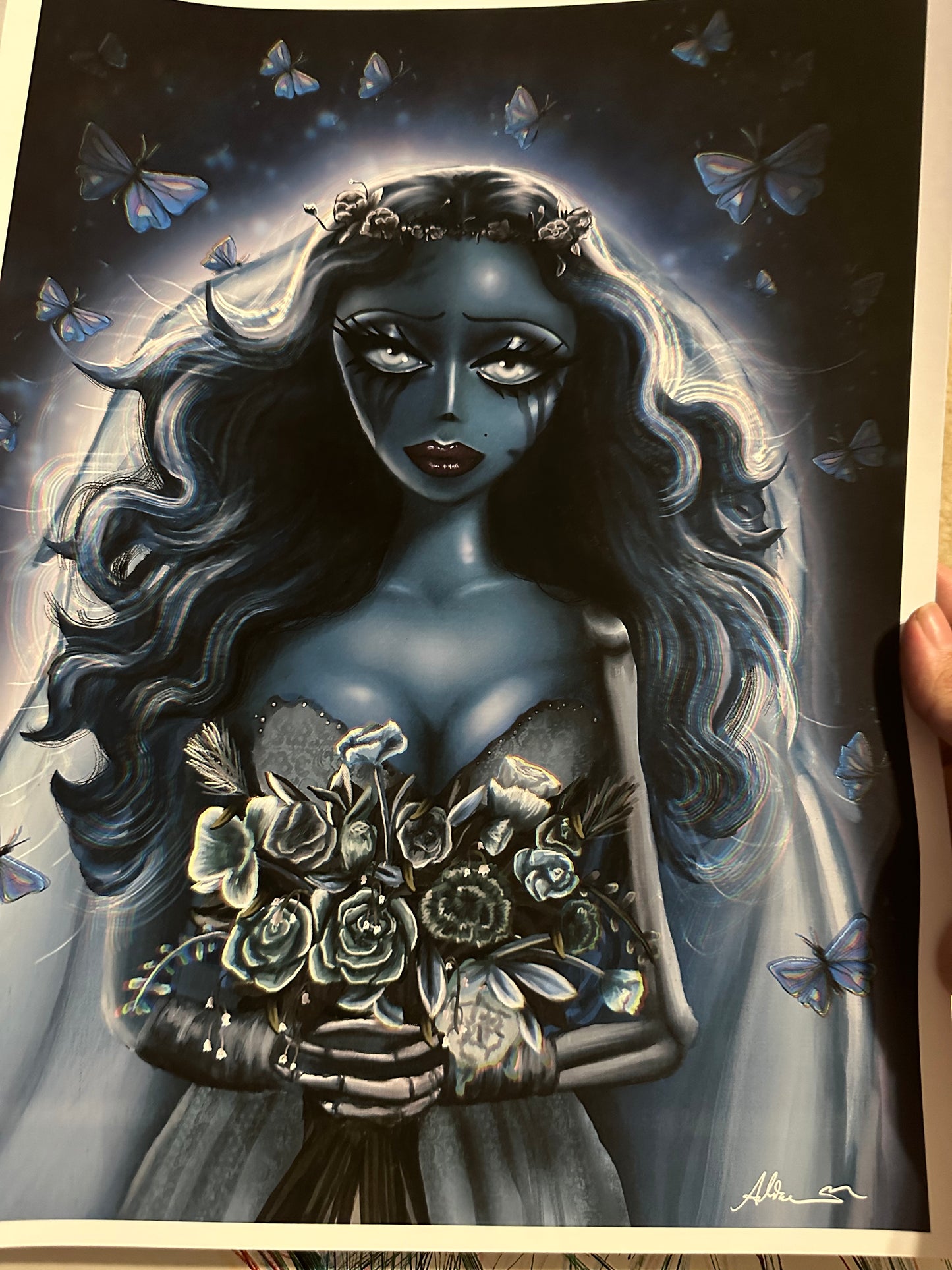 Corpse bride ART PRINT