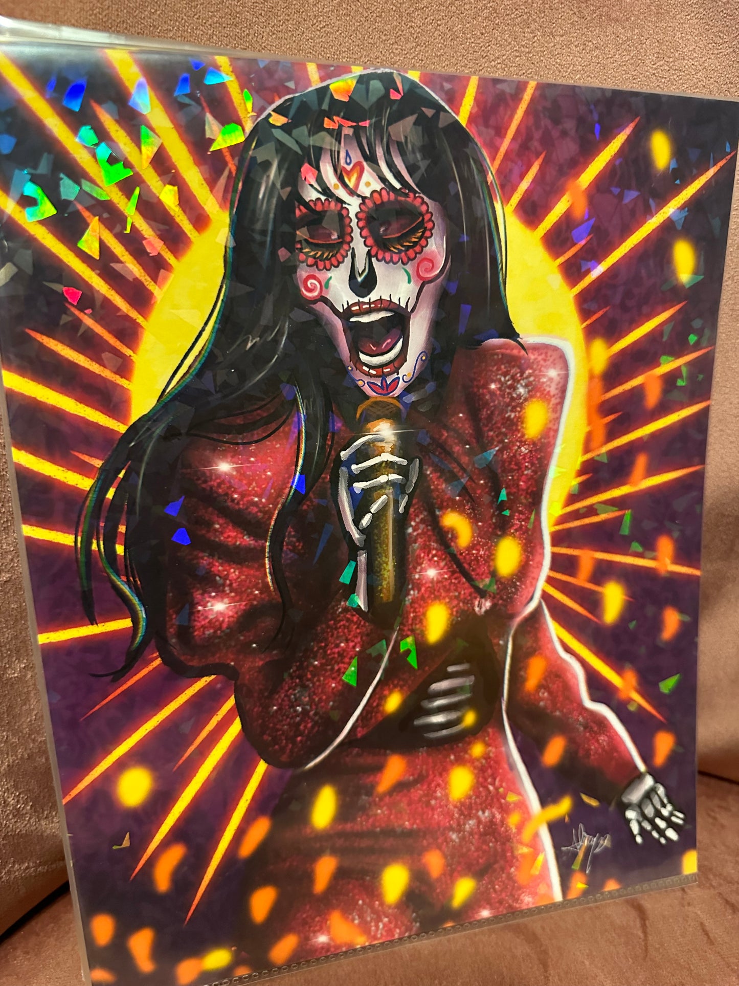 Holo Selena muertos ART PRINT