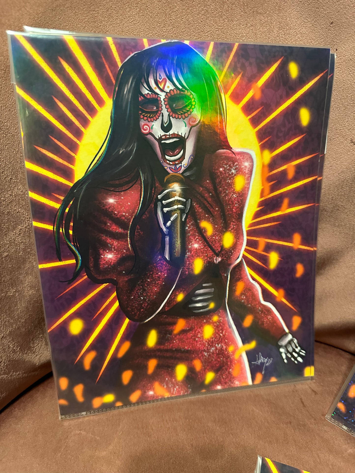 Holo Selena muertos ART PRINT