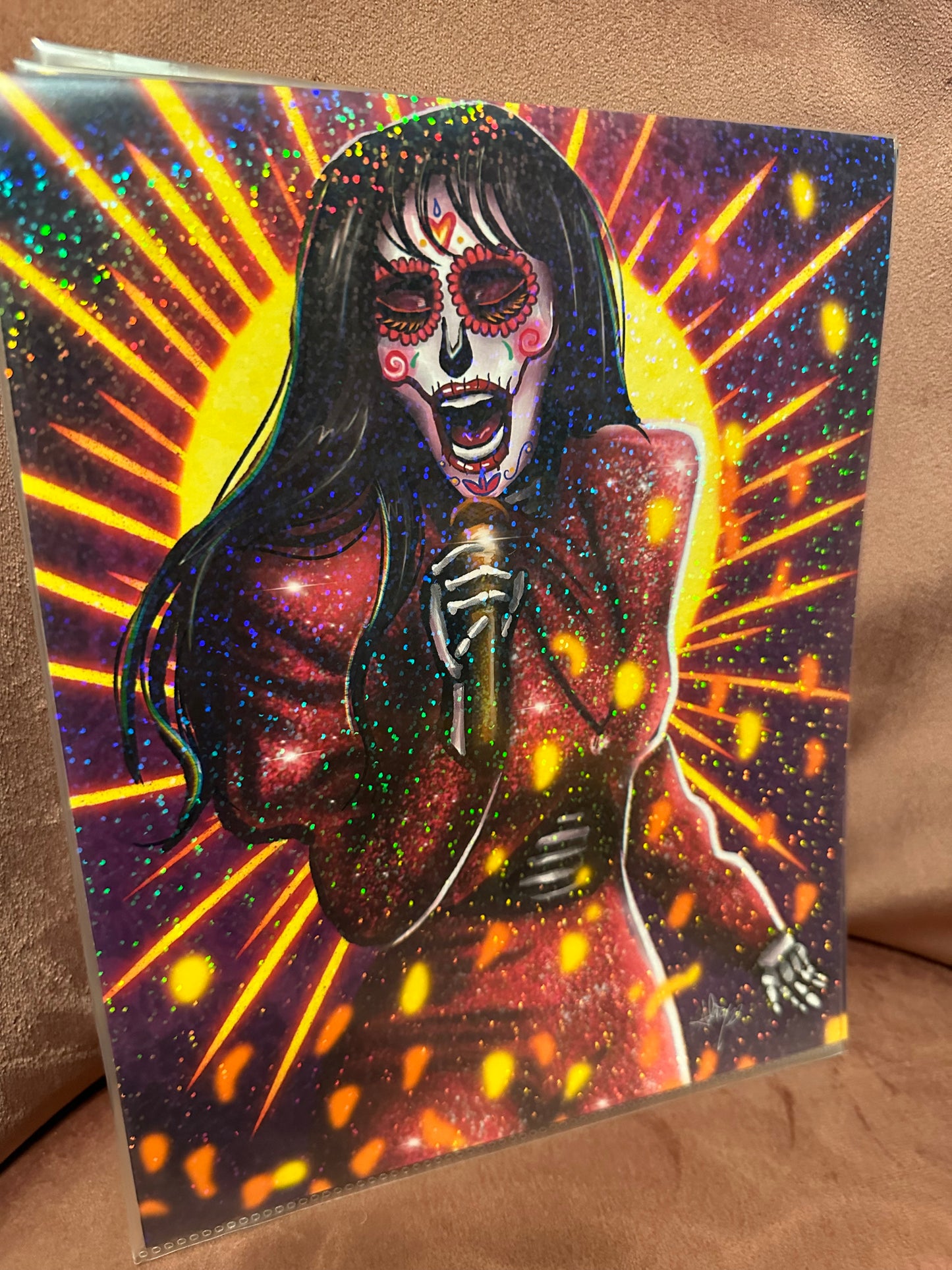 Holo Selena muertos ART PRINT