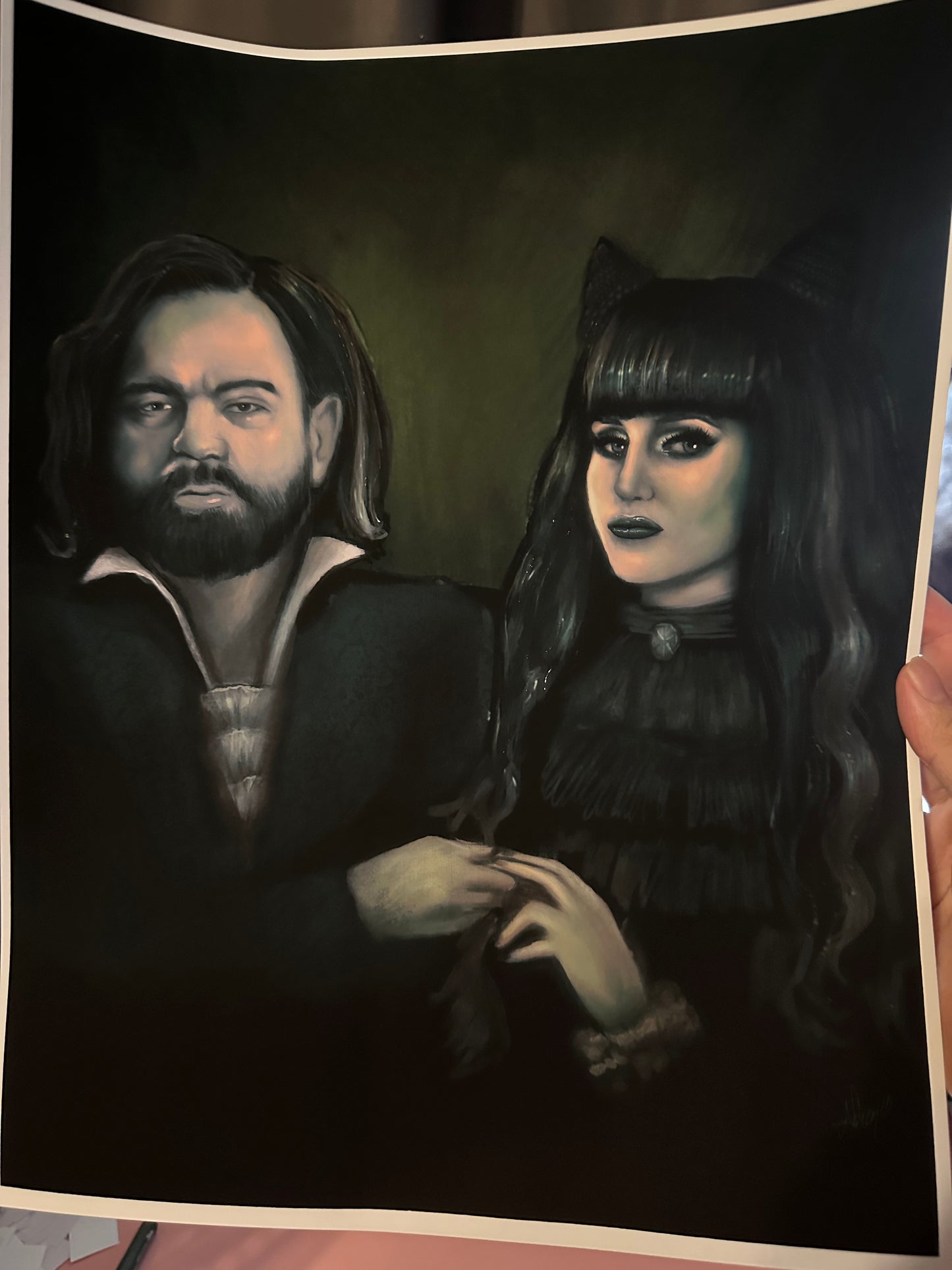 Nadja and Laszlo ART PRINT