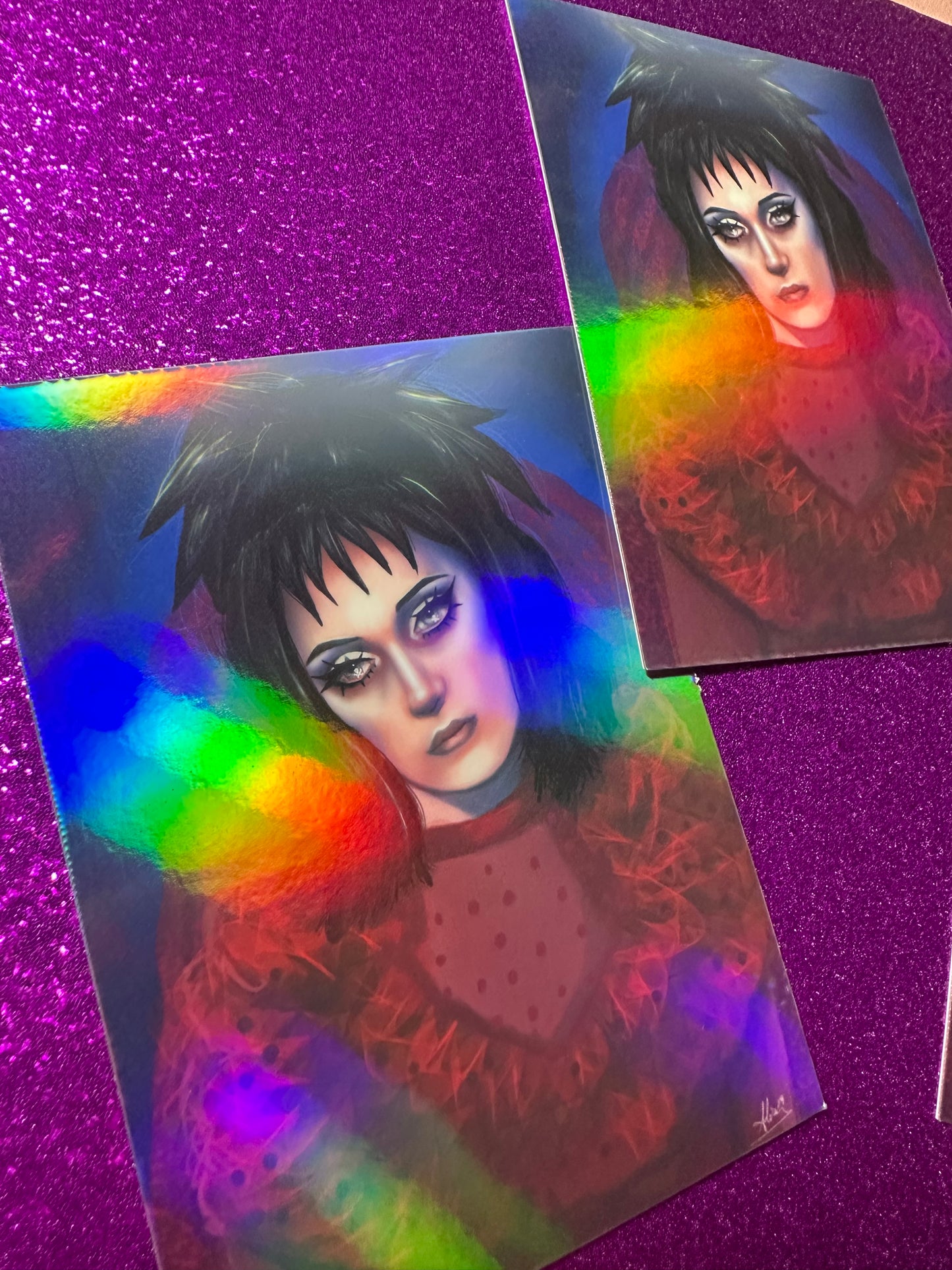 Holographic Lydia STICKER