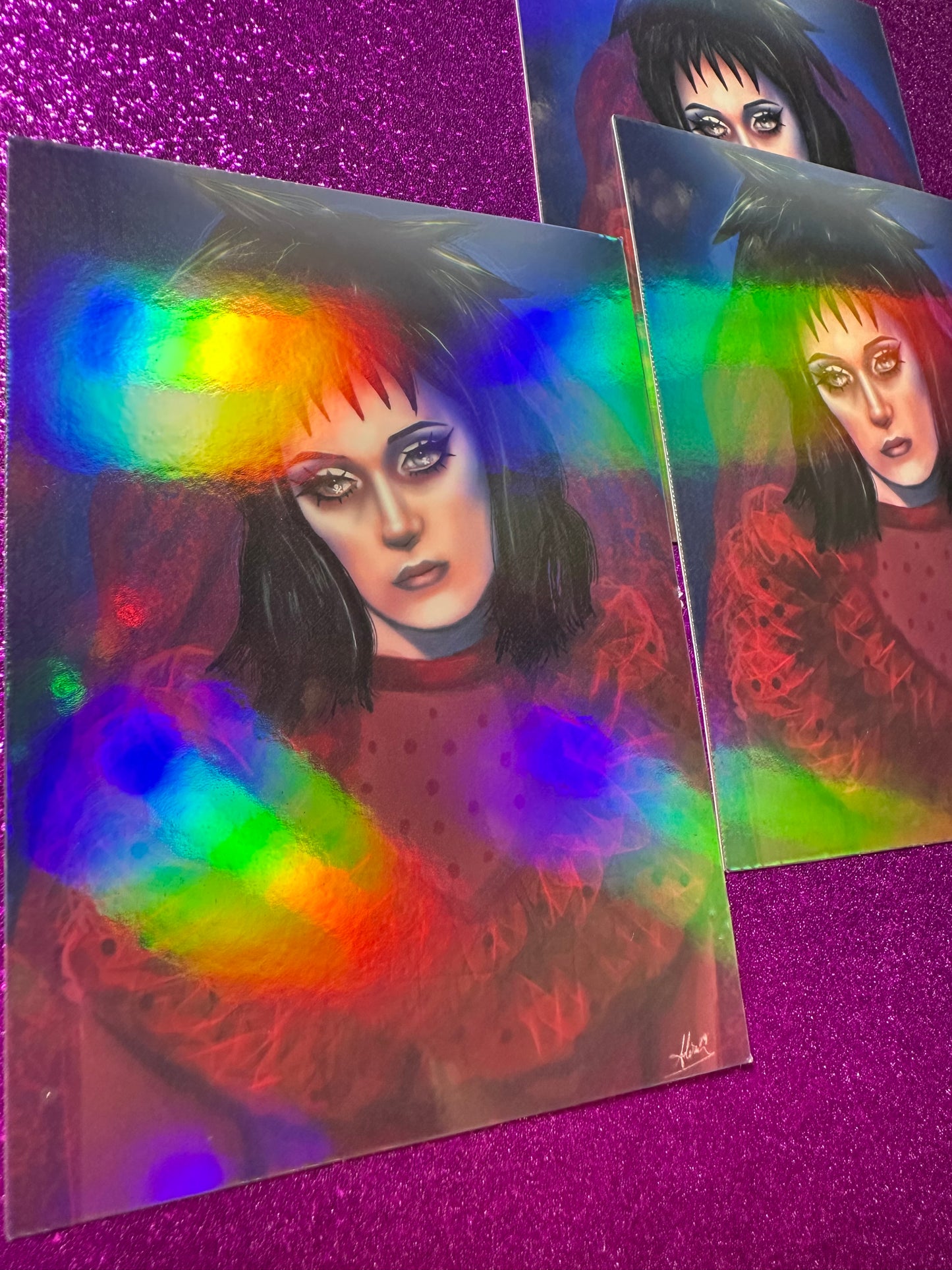 Holographic Lydia STICKER