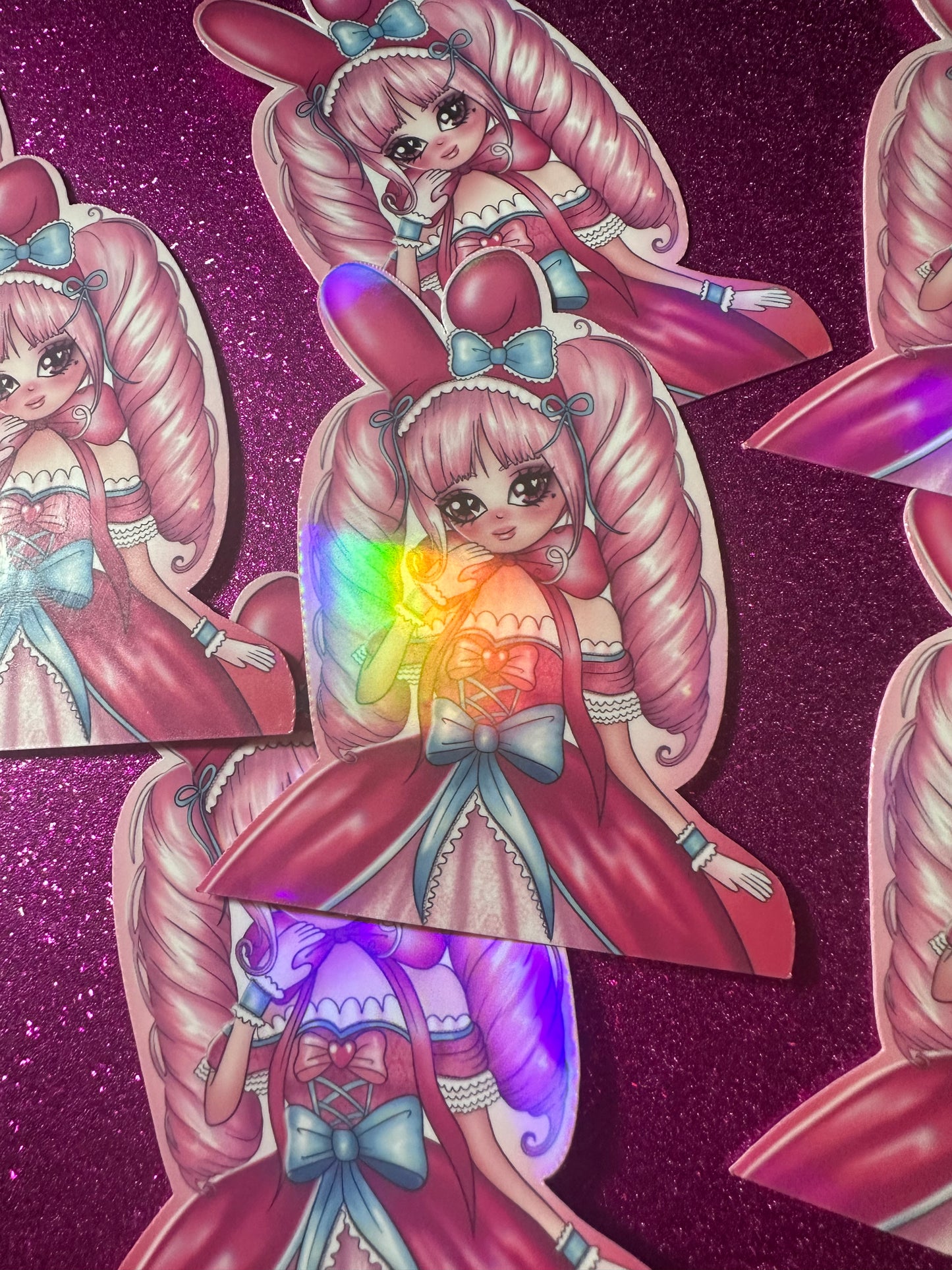 Holographic Lolita STICKER PACK or sold separately