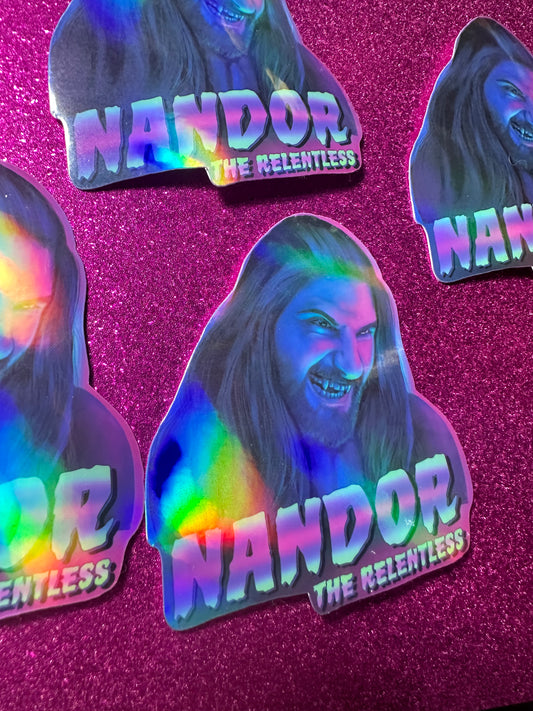 Holographic Nandor STICKER