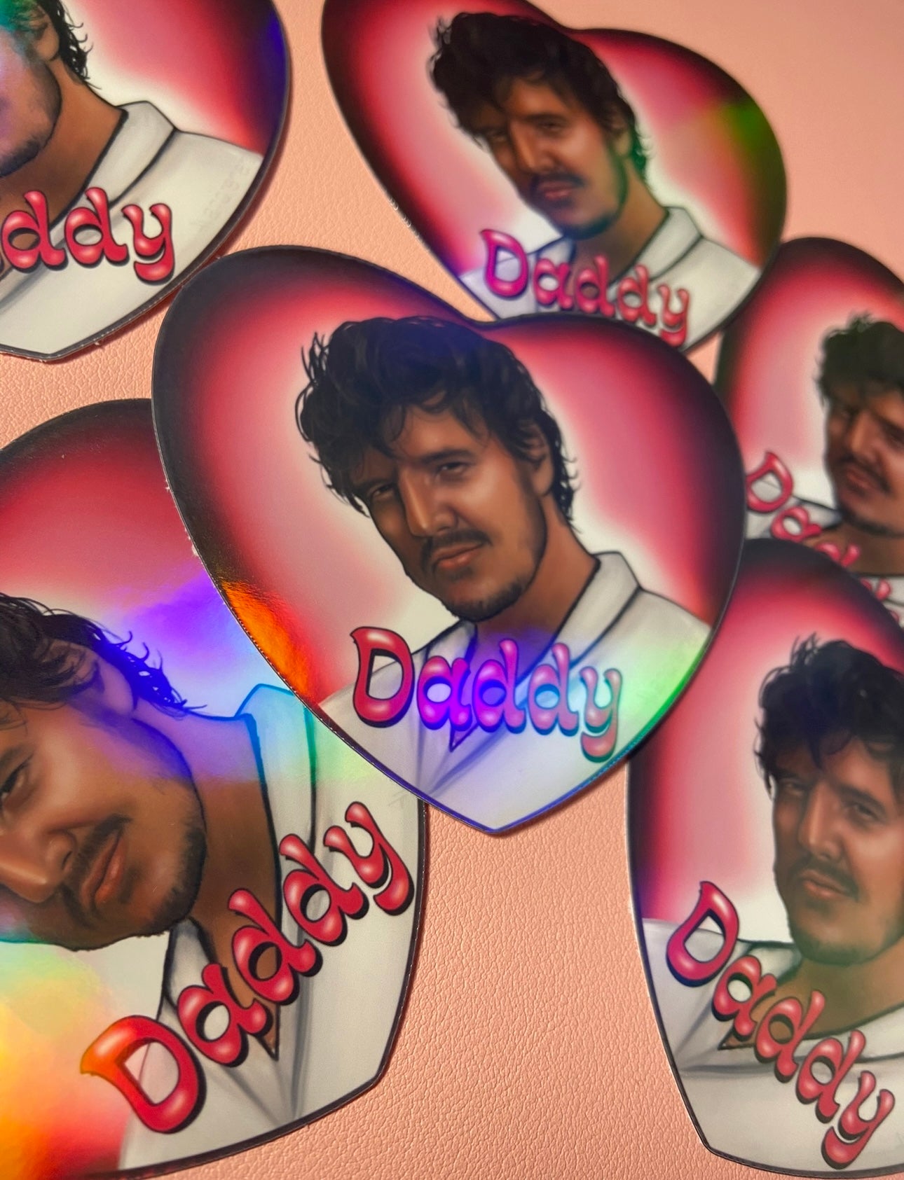 Holographic Pedro Daddy STICKER