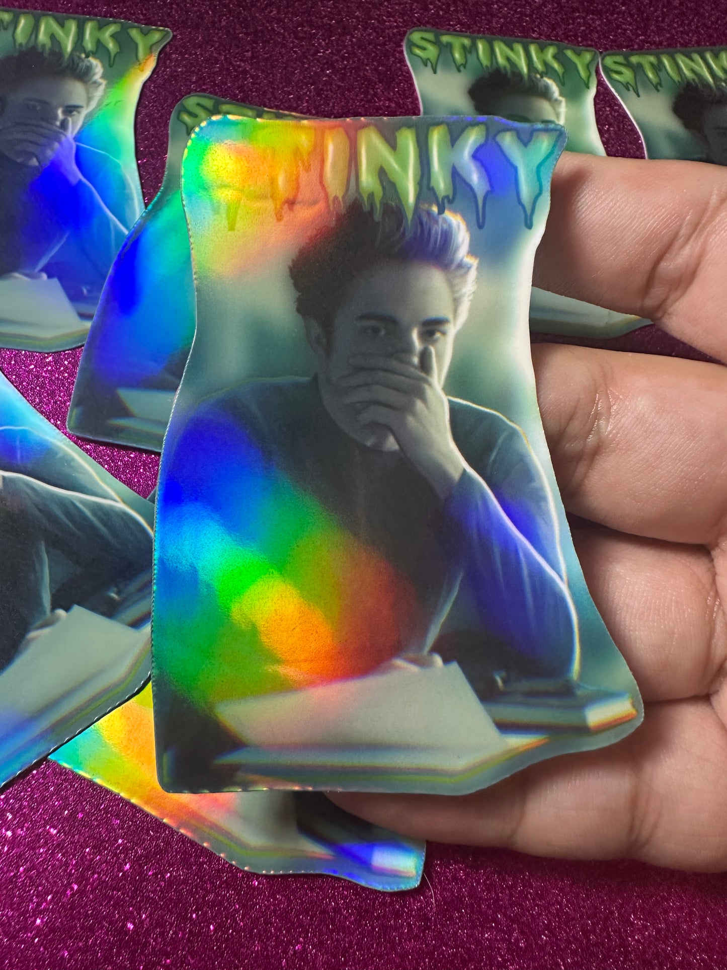 Stinky Edward STICKER