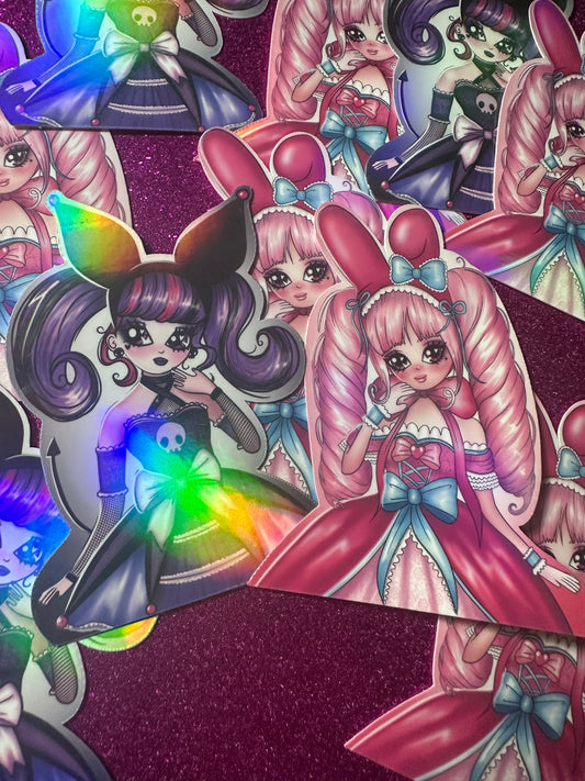 Holographic Lolita STICKER PACK or sold separately