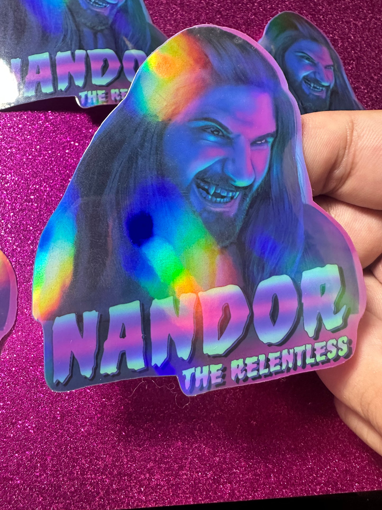 Holographic Nandor STICKER