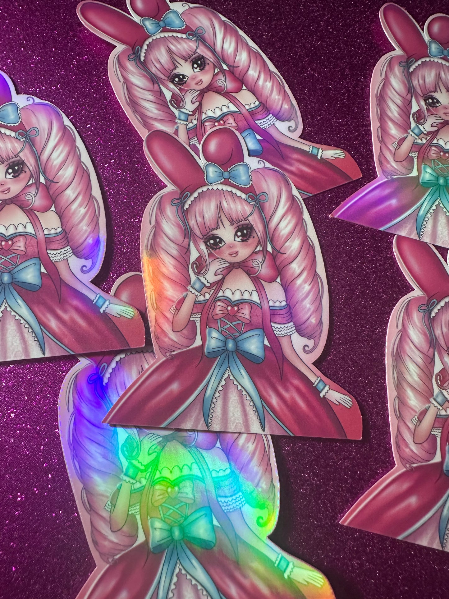 Holographic Lolita STICKER PACK or sold separately