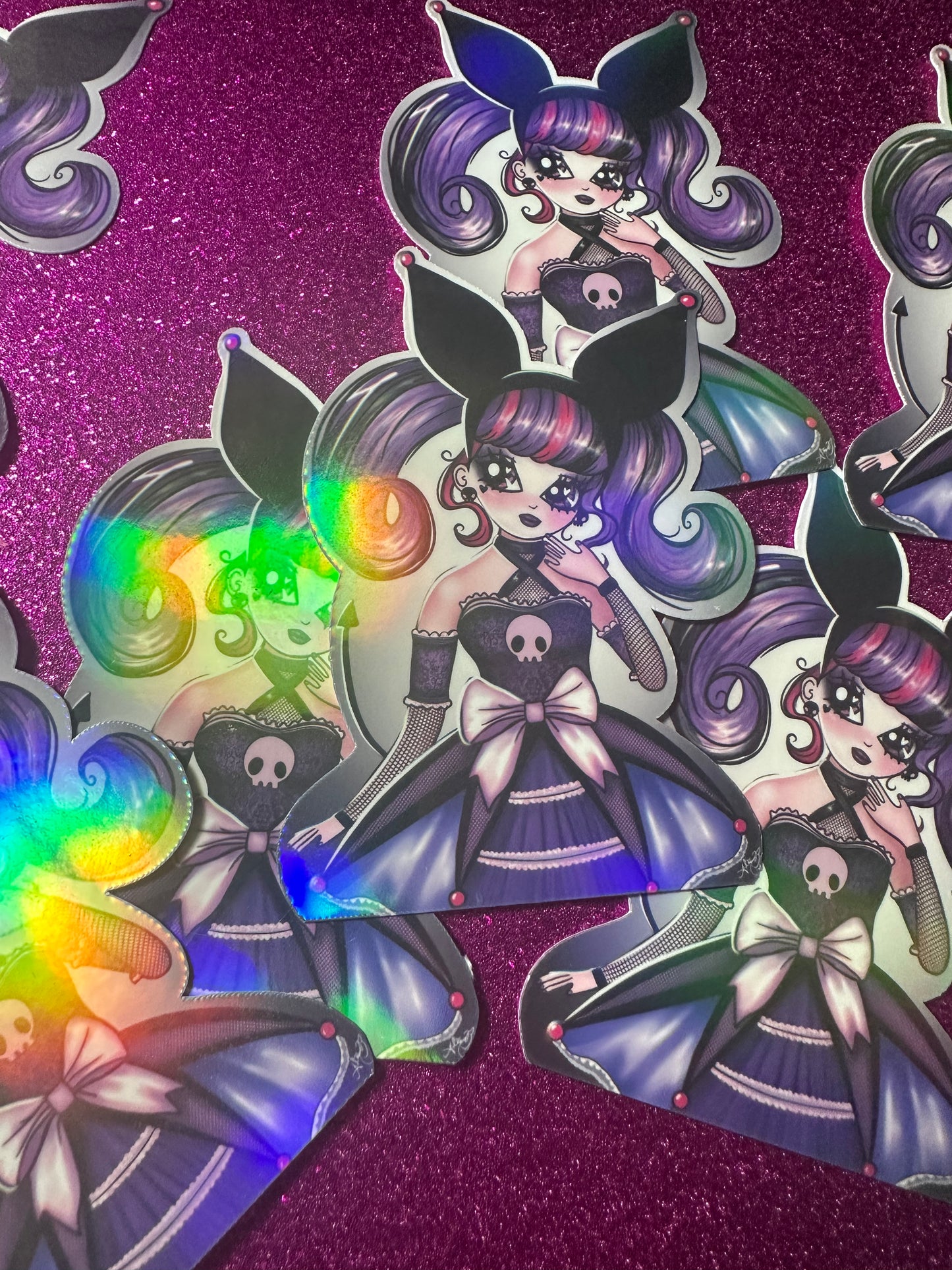 Holographic Lolita STICKER PACK or sold separately