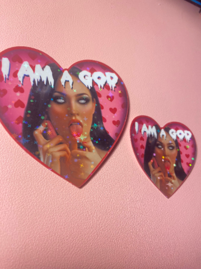 Jennifer's Body I am a God STICKER