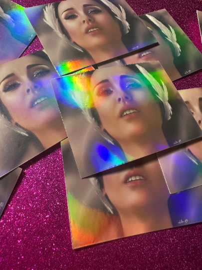 Holographic Nina Sayers Black Swan STICKER