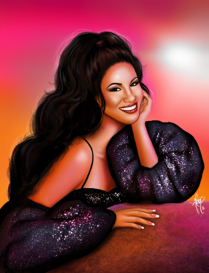 Selena ART PRINT