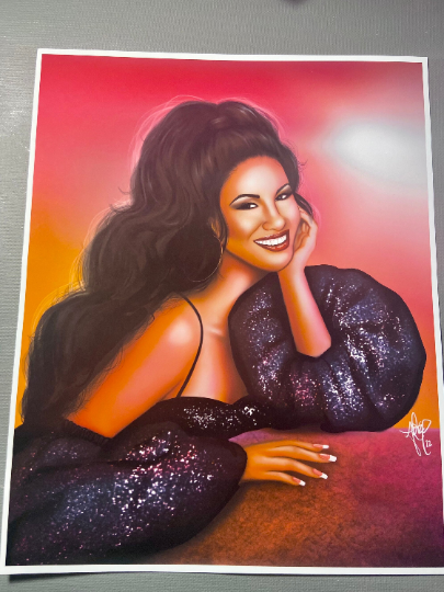 Selena ART PRINT