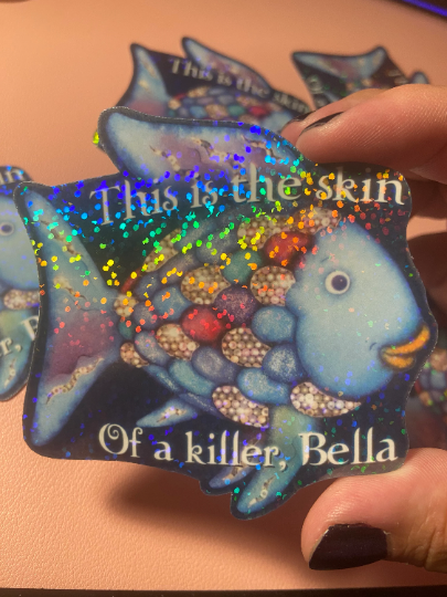 holographic Skin of a killer STICKER