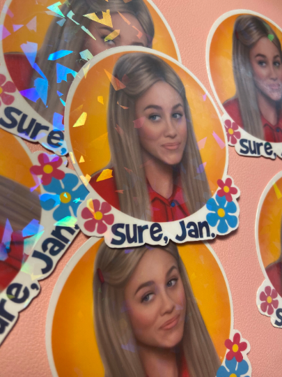 Holographic Sure,Jan Marsha STICKER